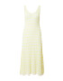 FRNCH PARIS Rochie tricotat 'ALYZEE' galben neon / galben pastel - Pled.ro