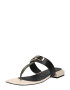 FURLA Flip-flops kaki / negru - Pled.ro