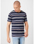 FYNCH-HATTON Tricou bleumarin / gri / portocaliu / alb - Pled.ro