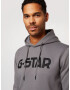 G-Star RAW Bluză de molton gri / negru - Pled.ro