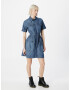 G-Star RAW Rochie tip bluză albastru denim - Pled.ro