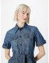 G-Star RAW Rochie tip bluză albastru denim - Pled.ro