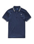 G-Star RAW Tricou 'Dunda' albastru / alb - Pled.ro