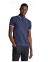 G-Star RAW Tricou 'Dunda' albastru / alb - Pled.ro