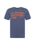 G-Star RAW Tricou albastru fumuriu / portocaliu - Pled.ro