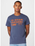 G-Star RAW Tricou albastru fumuriu / portocaliu - Pled.ro