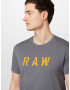 G-Star RAW Tricou albastru / gri / portocaliu - Pled.ro