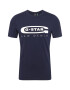 G-Star RAW Tricou albastru închis / alb - Pled.ro