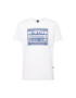 G-Star RAW Tricou 'Bandana' albastru marin / alb - Pled.ro