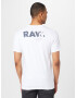 G-Star RAW Tricou bleumarin / alb - Pled.ro