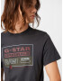 G-Star RAW Tricou gri închis / sângeriu / alb - Pled.ro