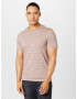 G-Star RAW Tricou gri piatră / mov pastel - Pled.ro