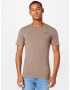 G-Star RAW Tricou gri taupe / negru - Pled.ro