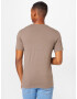 G-Star RAW Tricou gri taupe / negru - Pled.ro