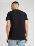 G-Star RAW Tricou 'HQ' albastru pastel / negru / alb - Pled.ro