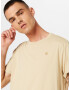 G-Star RAW Tricou 'Lash' bej - Pled.ro