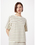 G-Star RAW Tricou maro / alb natural - Pled.ro