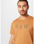 G-Star RAW Tricou maro coniac / oliv - Pled.ro