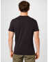 G-Star RAW Tricou negru / alb - Pled.ro