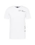 G-Star RAW Tricou negru / alb - Pled.ro