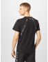 G-Star RAW Tricou negru / alb - Pled.ro