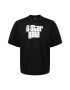 G-Star RAW Tricou negru / alb - Pled.ro