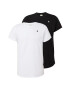 G-Star RAW Tricou negru / alb - Pled.ro