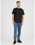 G-Star RAW Tricou negru / alb - Pled.ro