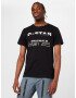 G-Star RAW Tricou 'Originals r t' negru / alb - Pled.ro