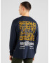 G-Star RAW Tricou 'Tile' bleumarin / maro deschis - Pled.ro