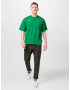 G-Star RAW Tricou verde iarbă / alb - Pled.ro