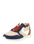 GABOR Sneaker low bej / indigo / maro caramel / alb - Pled.ro