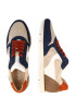 GABOR Sneaker low bej / indigo / maro caramel / alb - Pled.ro