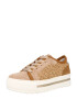 GABOR Sneaker low maro coniac / maro cappuccino / maro deschis - Pled.ro