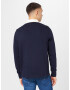 GANT Tricou bleumarin / alb - Pled.ro