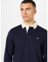 GANT Tricou bleumarin / alb - Pled.ro