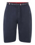 GANT Pantaloni de pijama bleumarin / roși aprins / alb - Pled.ro