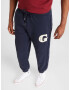 GANT Pantaloni 'GRAPHIC' crem / bleumarin - Pled.ro