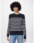 GANT Pulover 'Breton' bleumarin / alb - Pled.ro