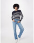 GANT Pulover 'Breton' bleumarin / alb - Pled.ro