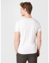 GANT Tricou albastru regal / alb - Pled.ro