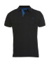 GANT Tricou albastru regal / negru - Pled.ro