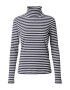 GANT Tricou bleumarin / alb - Pled.ro