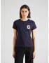 GANT Tricou bleumarin / alb - Pled.ro