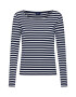 GANT Tricou bleumarin / alb - Pled.ro