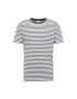 GANT Tricou bleumarin / alb - Pled.ro