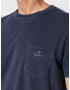 GANT Tricou bleumarin / albastru deschis - Pled.ro