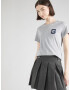 GANT Tricou bleumarin / gri amestecat - Pled.ro