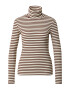 GANT Tricou ecru / maro - Pled.ro