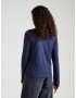 GANT Tricou indigo / maro deschis - Pled.ro